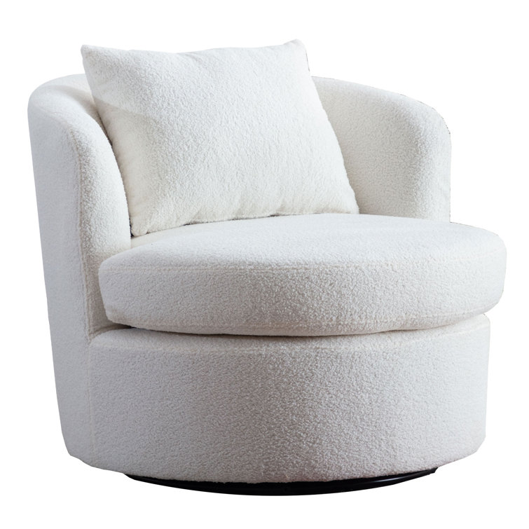 Wayfair swivel barrel discount chair